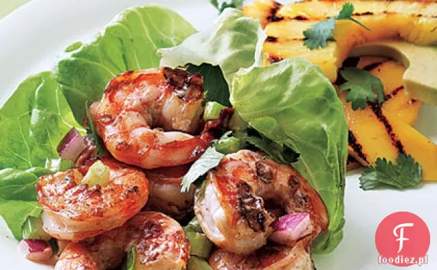 Pikantna Sałatka Z Krewetek Chipotle