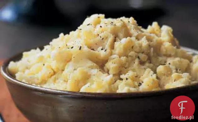 Puree ziemniaczane z pieczonym czosnkiem i rozmarynem