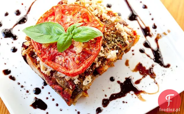 Rustykalny Chleb I Bakłażan Lasagna