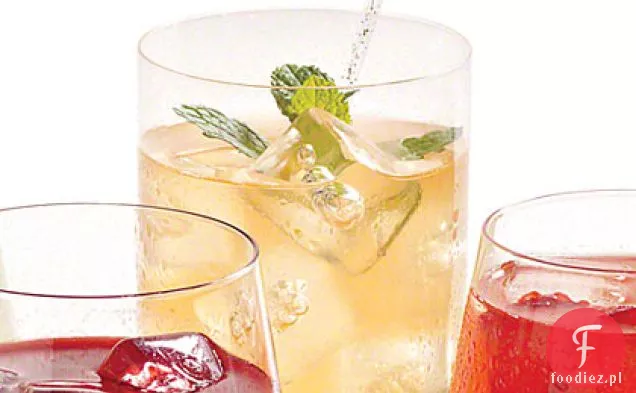 Peachy Bourbon Lemonade