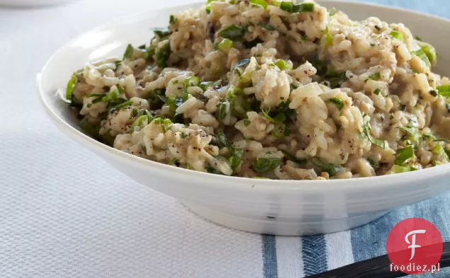 Risotto Z Grillowanym Bakłażanem