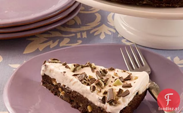 Miętowe Ciasto Lodowe Brownie