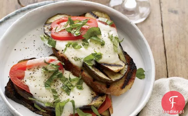 Kanapki Z Grillowanym Bakłażanem