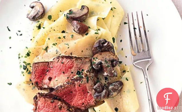 Peppered Beef Stroganoff