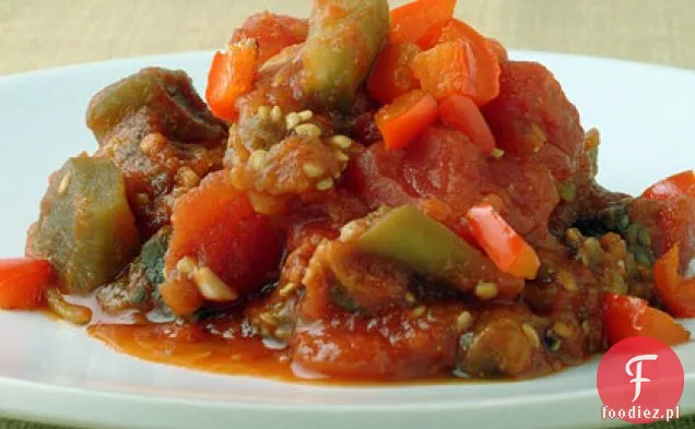Bakłażan i pomidor Tagine