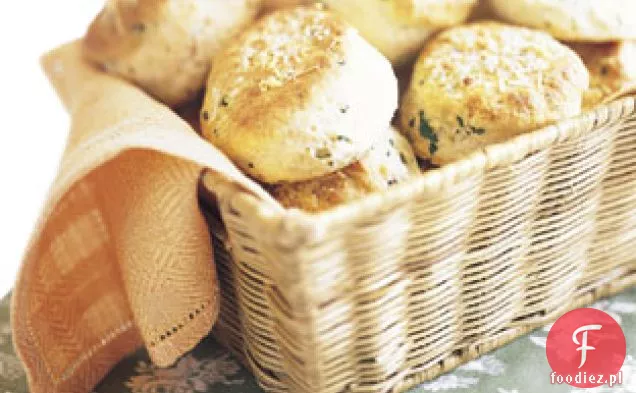 Herbatniki z parmezanem i pietruszką