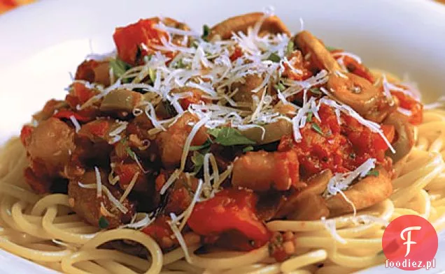 Spaghetti Z Bakłażanem
