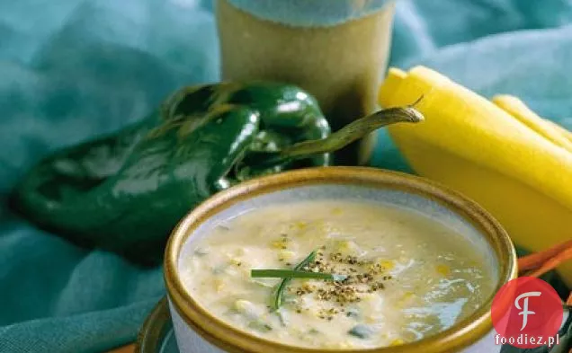 Zupa kukurydziana z Poblano