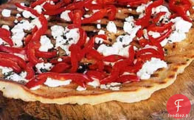 Feta i czerwona papryka Pizza