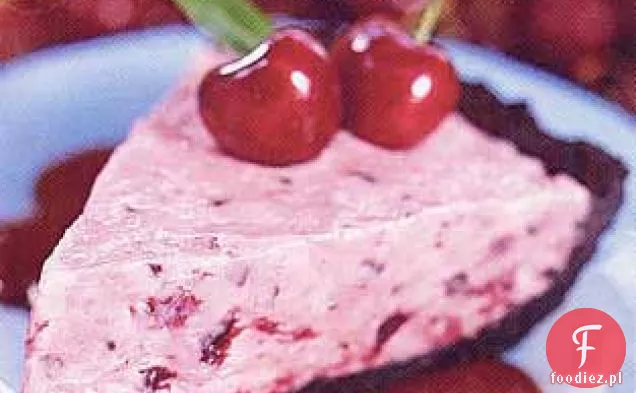 Ciasto czekoladowo-wiśniowe z gorącym sosem Krówkowym