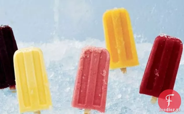 Malina-Pomarańcza Owoce Pops