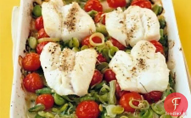 Dorsz Z Porami I Pomidorami