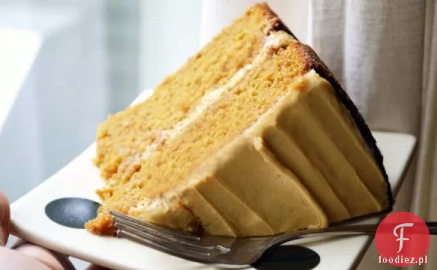 Pumpkin Spice Cake With Cream Cheese Frosting