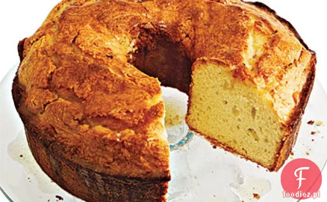 Canola Oil Pound Cake with rumiane Butter Glaze