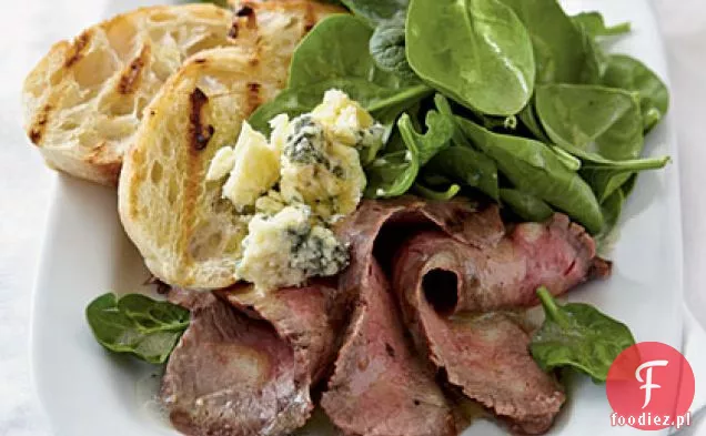 Sałatka Z Grillowanym Stekiem Z Rozmarynem-Dijon