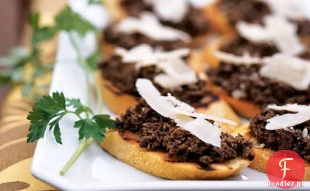 Grzyby Dzikie Bruschetta