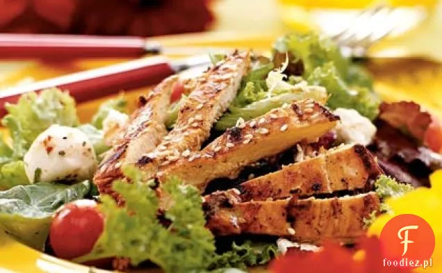 Sałatka z kurczaka z awokado Vinaigrette