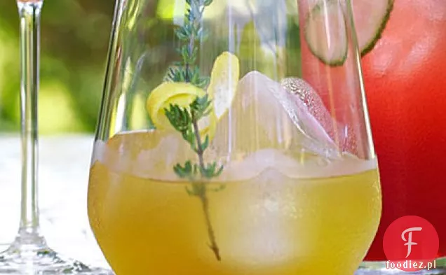 Lemon - Thyme Pimm ' s Cooler