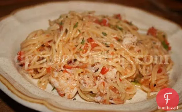Angel Hair Makaron Z Krabem