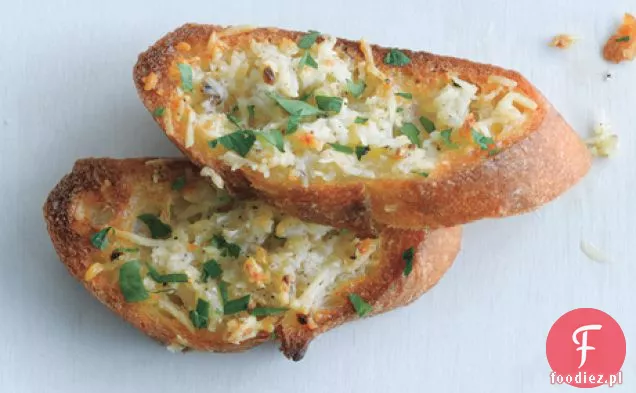 Crostini z czosnkiem i serem