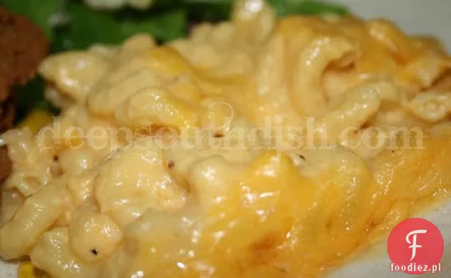 Pieczony makaron z serem