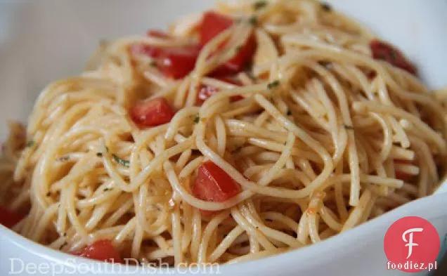 Sałatka Spaghetti Z Zimnym Wermiszelem