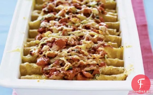 Enchiladas z indyka z kwaśną śmietaną