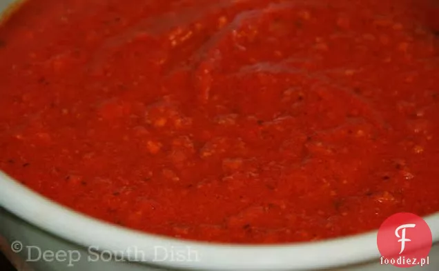 Domowe Świeże Pomidory Sos Mięsny Spaghetti