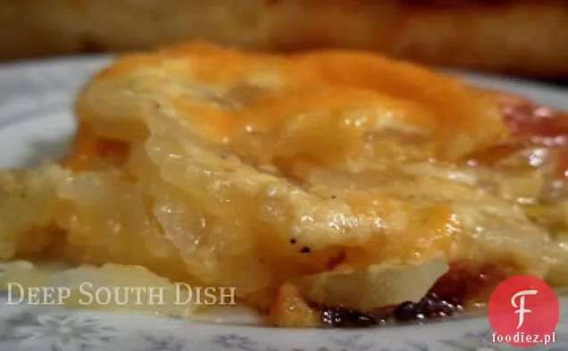 Serowe ziemniaki Au Gratin