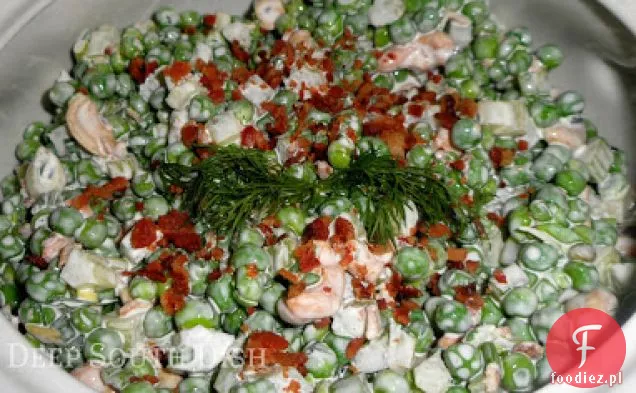 Old Fashioned Cold English Pea Salad