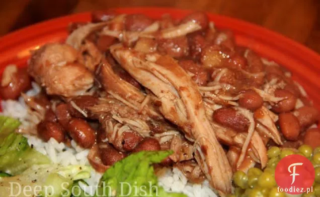Slow Cooker wieprzowina i fasola