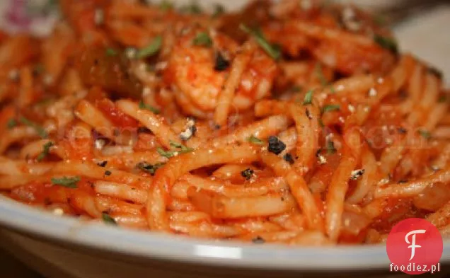 Spaghetti Z Krewetek