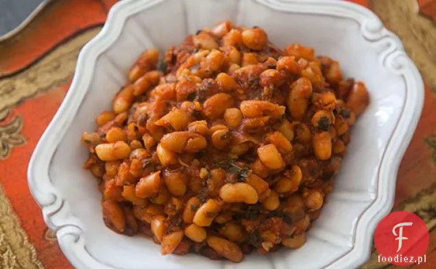 Fasola pieczona w sosie pomidorowym