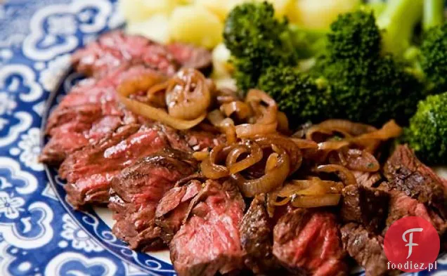 Wieszak stek z szalotką