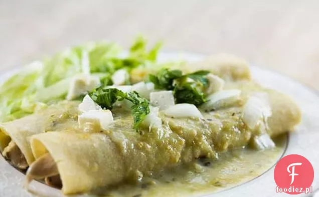 Kurczak Enchiladas Verdes