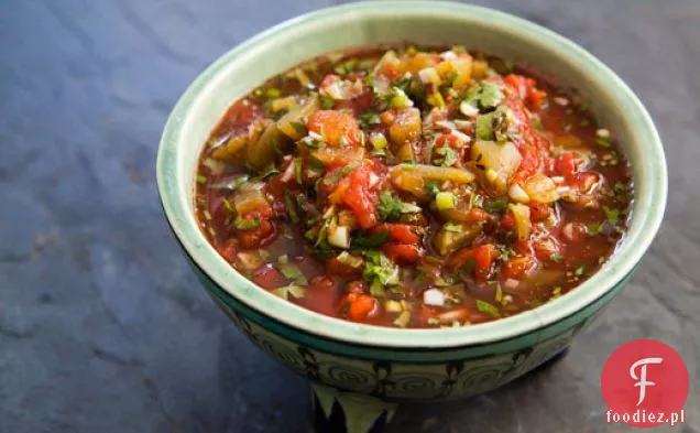 Simple Green Chile Tomato Salsa