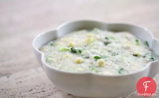 Kasza z kukurydzą i cebulą