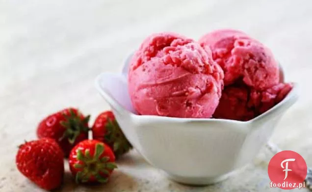 Jogurt Mrożony Truskawkowy
