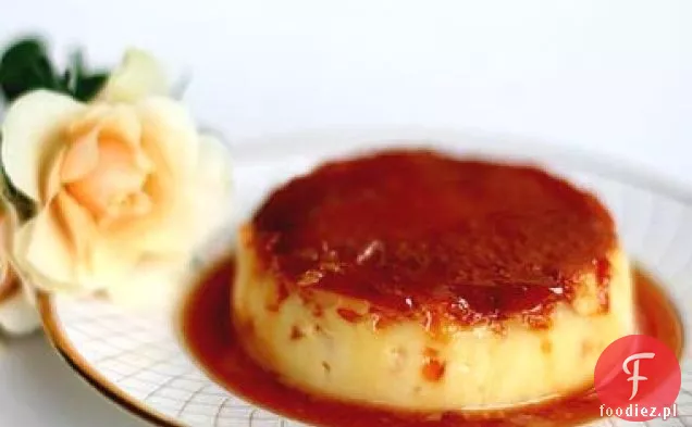 Flan Z Płatków Róży