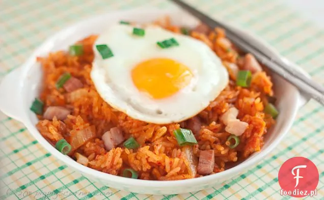 Kimchi i Gammon smażony ryż