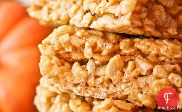 Pumpkin Spice Rice Krispie Treats