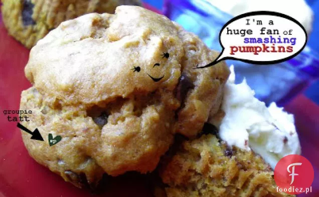 Dynia Banan Pekan Czekolada Chipsy Muffiny