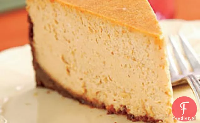 Przyprawiony Sernik Dyniowy Z Skórką Gingersnap