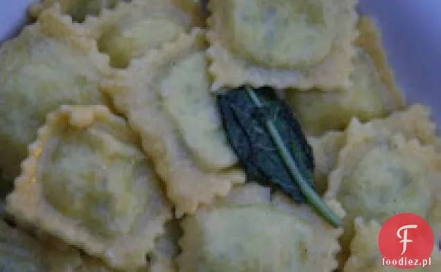 Ravioli Nadziewane Dynią Z Masłem I Szałwią