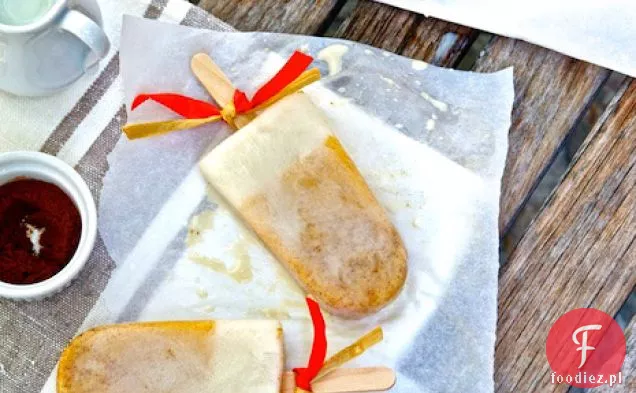 Pumpkin Pie Popsicles