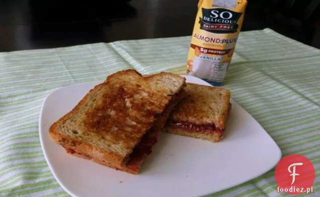 Pan-Fried Peanut Butter Jelly Sandwich