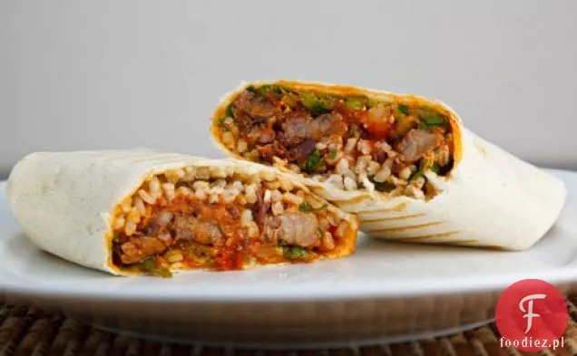 Koreańskie Burrito Z Krótkim Żeberkiem
