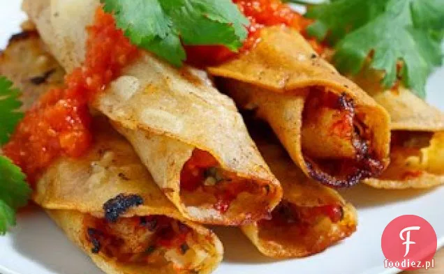 Crispy Rolled Shrimp Tacos