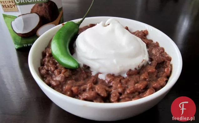 Champorado z imbirem i Thai Chili (wegańskie i bezglutenowe Risotto czekoladowe)