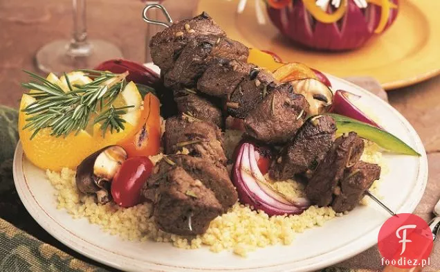 Szaszłyki Z Polędwicy Śródziemnomorskiej